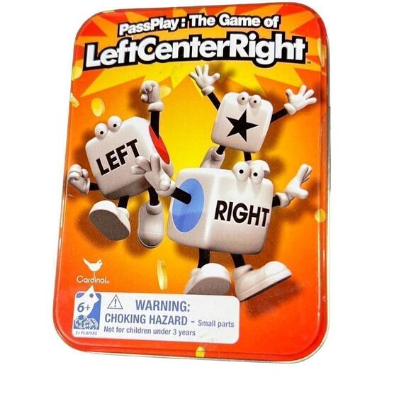 4 Games Bundle: United Airline Cards, Dice, Family Charades, Left Center Right - Picture 4 of 10